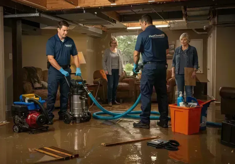 Basement Water Extraction and Removal Techniques process in White Pine, TN